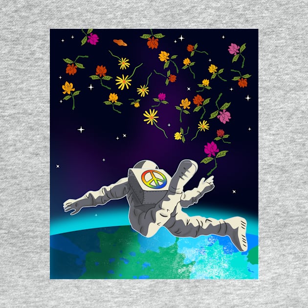 Flower Astronaut by Dragonbudgie